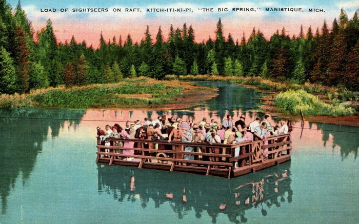 Kitch-iti-kipi - Postcard (newer photo)